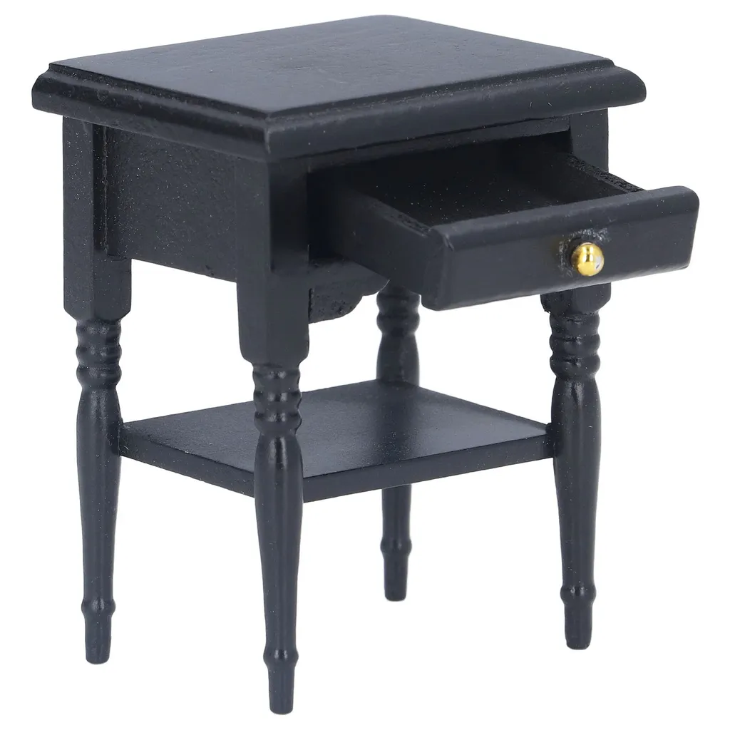 Set Mobili In Miniatura Per Casa Delle Bambole – Divano, Poltrona E Tavolino – Scala 1:12 – Legno – Regalo Per Bambini - 6