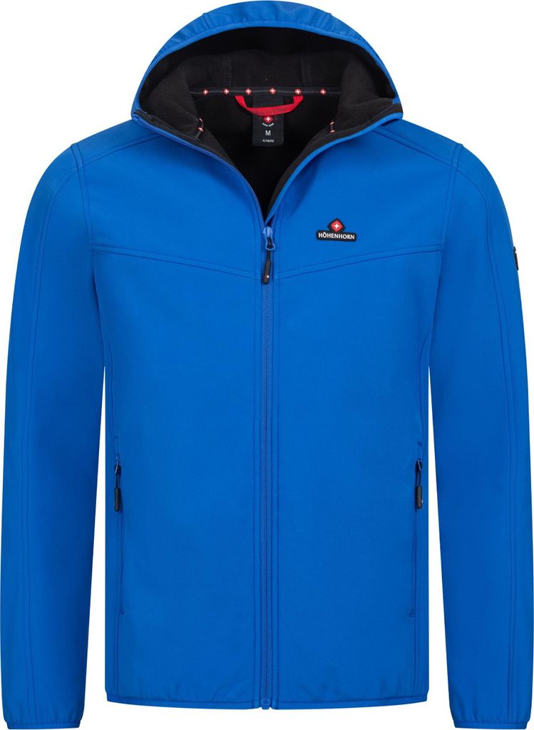 Höhenhorn Alpberg Herren leichte Softshell Jacke Outdoor Blau Gr. 3XL