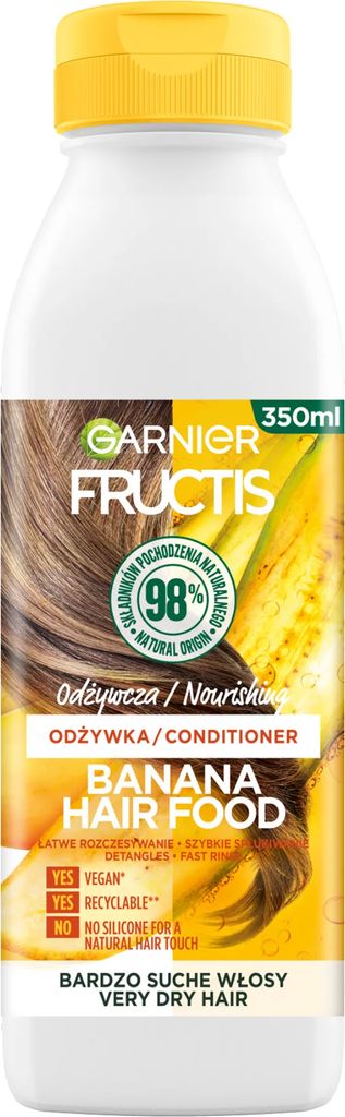 Garnier Fructis Hair Food Banana Conditioner 350ml