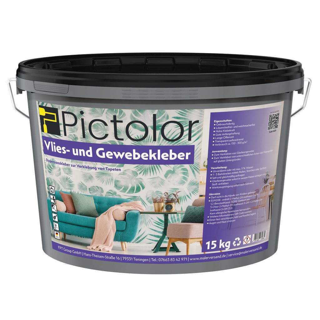 Pictolor® Vlieskleber Gewebekleber Produktbild 
