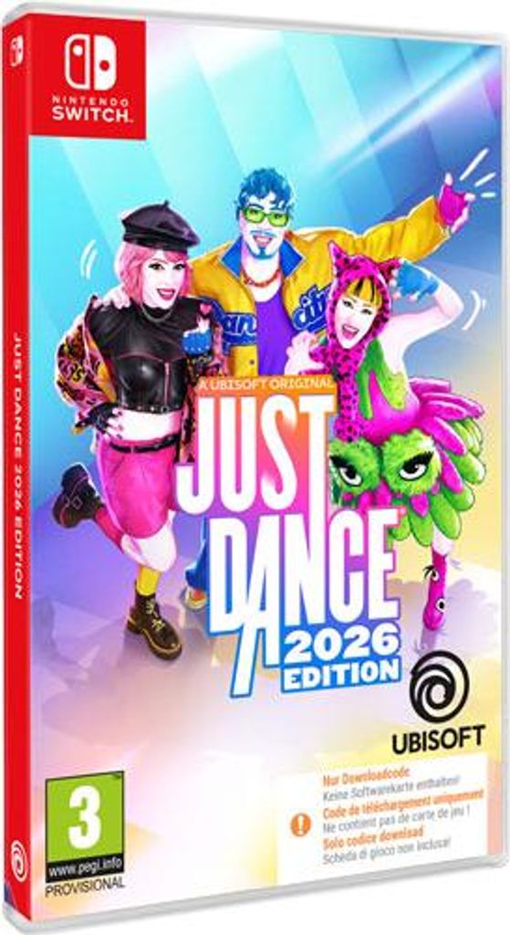 Just Dance   2026  SWITCH  (CiaB) AT  Code in a Box Produktbild 