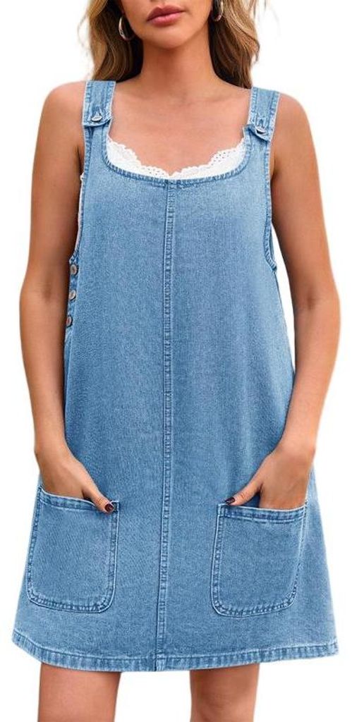 Ärmelloses Damen-Jeanskleid – Lässiges Produktbild 