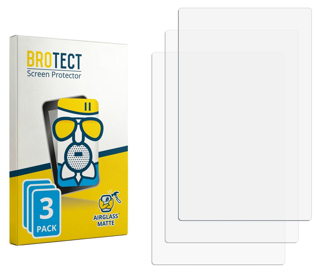 3x BROTECT Entspiegelungs Schutzglas für Vmax VX2 Schutzfolie Panzer Folie Glas Display Schutz matt