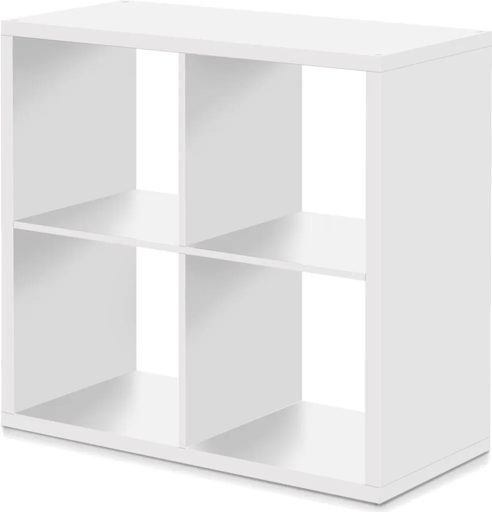 Petite Bibliothèque Bureau Idea MAX 4 Cubes - Rangement Dossiers et Livres