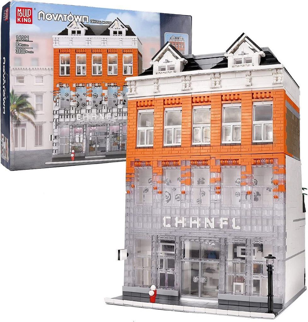 Reviews of Mould King 16021 Non-LEGO MOC Chanel Crystal House – Customize  Minifigures Intelligence