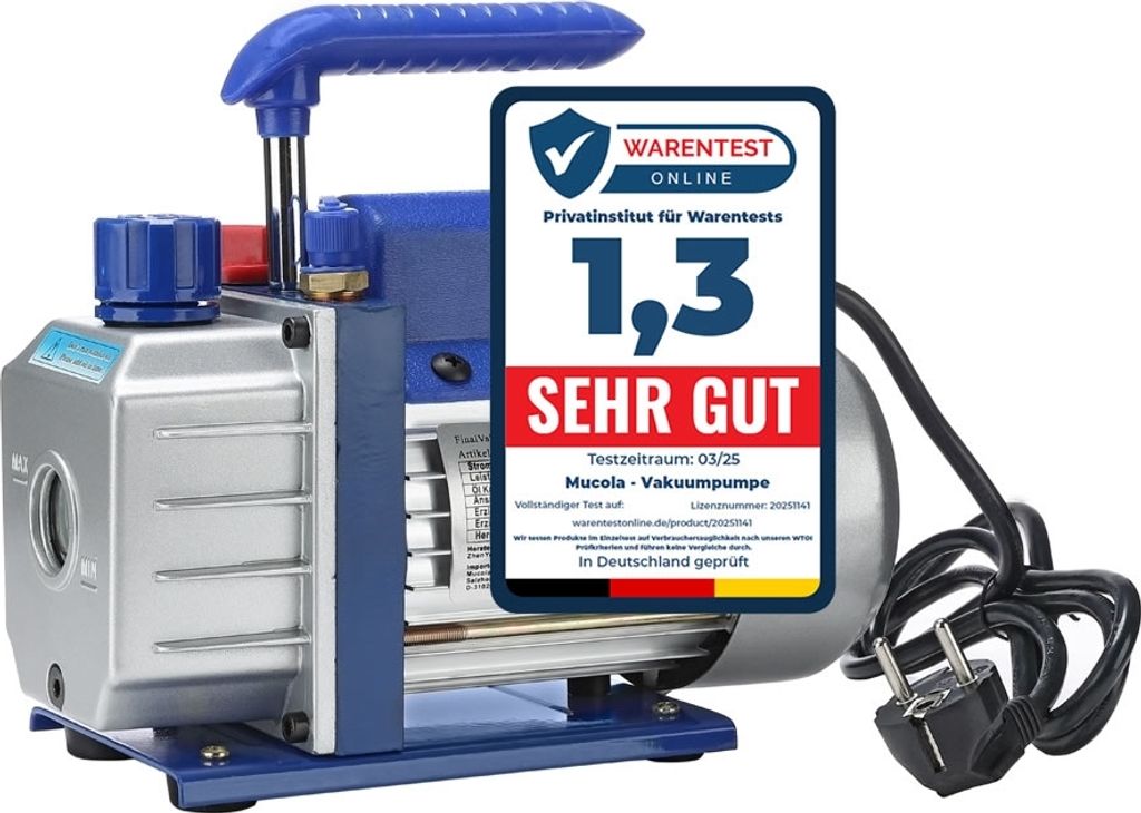 Vakuová pumpa Mucola Vakuová pumpa 70 l/min Vakuová pumpa Obrázek produktu 1