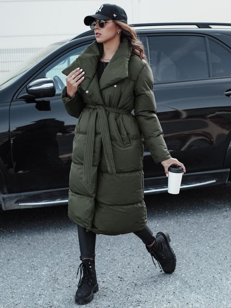 Dstreet Winterjacke für Frauen Favi grün XL