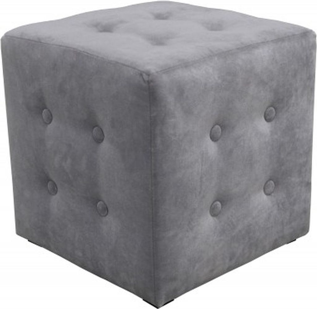 Chesterfield Hocker Quatro Fußhocker Sitzpouf Wohnzimmer Designer Pufa Neu