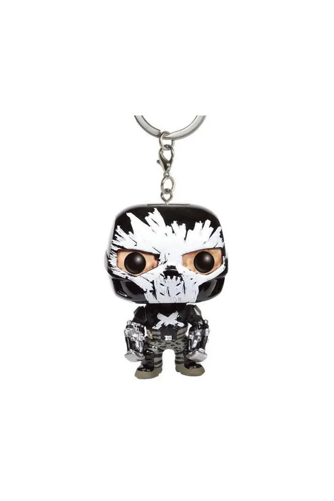 Porte-clés Marvel Crossbones Civil War solide fini les clés perdues POP