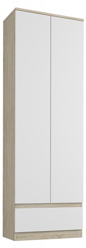 Regál 60 cm skříň 2 dveře 1 zásuvka FRAMIRE B-4 sonoma mix Obrázek produktu 