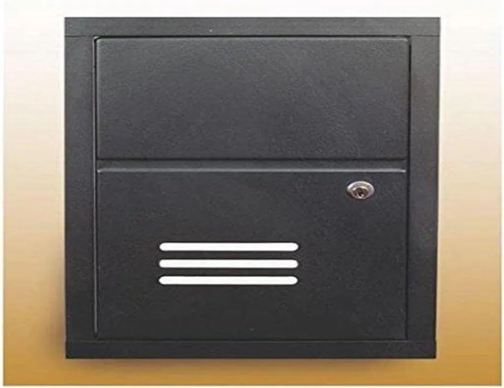 Boîte à enveloppes de bureau grand format avec serrure pour documents