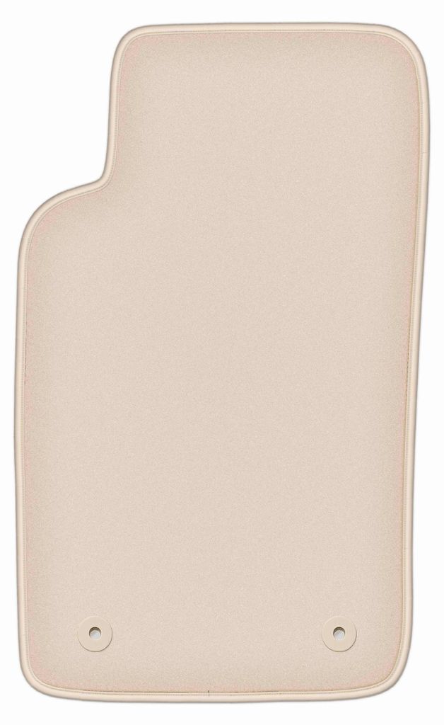DURBAN Beige Velours-Fahrerfußmatte für Ford Sierra Kombi, Limousine, Liftback (1982-1993)