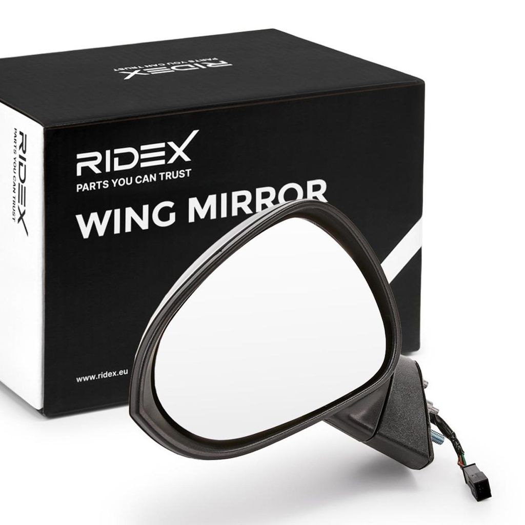 RIDEX 50O0408 Außenspiegel Seitenspiegel Links für SEAT Produktbild 