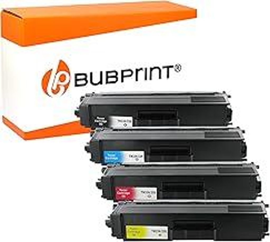 Bubprint 4 Toner kompatibel als Ersatz für Brother TN-326 TN-326BK TN-326C TN-326M TN-326Y für DCP-L8400CDN DCP-L8450CDW HL-L8250CDN HL-L8350 HL-...