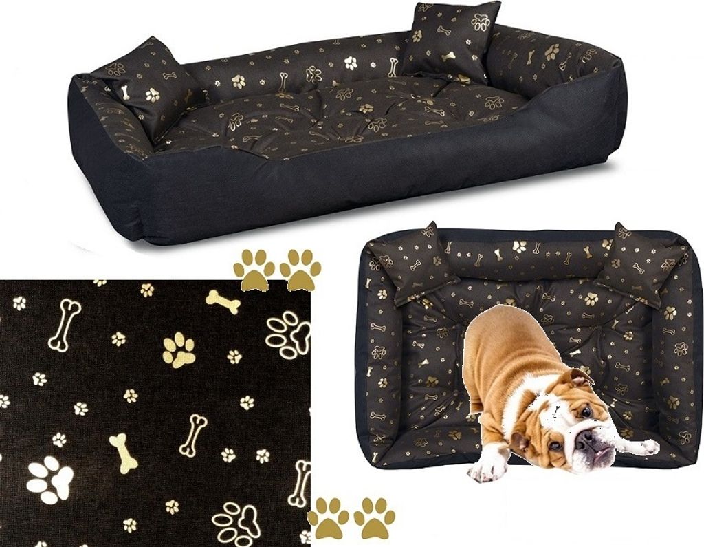 Hundebett Hundekissen Katzenbett Wasserdicht Größe XL Produktbild 