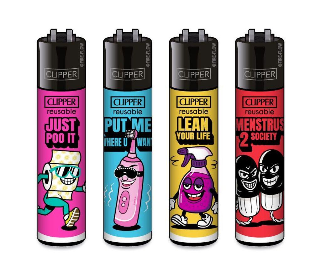 Clipper Feuerzeuge 4er Set Drug Store