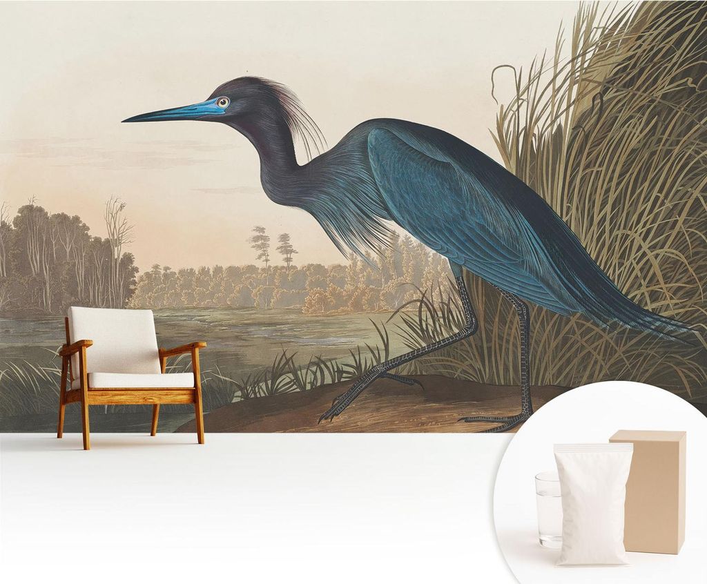 Fototapete - 416x254 cm - Tapete - Wandtapete - Wandbilder - Dekofolie - Tapete Folie - Wand - Dekoration - Wohnzimmer - Wasservögel