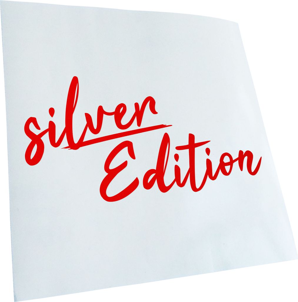Kiwistar - Autoaufkleber - Silver Edition - Rot - 60x30cm - Aufkleber für Auto, Laptop, Fahrrad, LKW, Motorrad mehrfarbig JDM Decal Racing