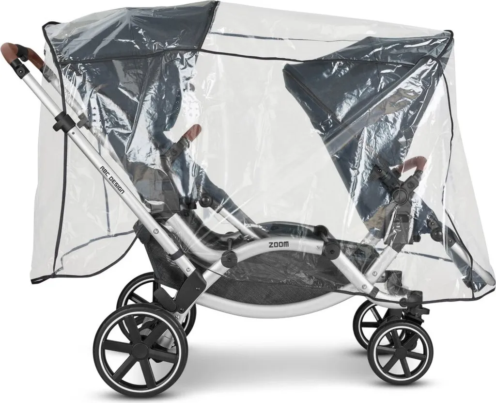ABC Design Habillage Pluie pour Poussette Zoom - Protéger Bébé du Vent