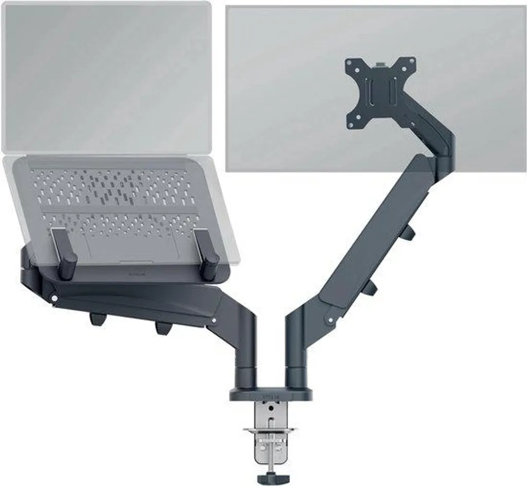 Bras articulé pour écran 32 pouces et PC portable avec rotation à 360°