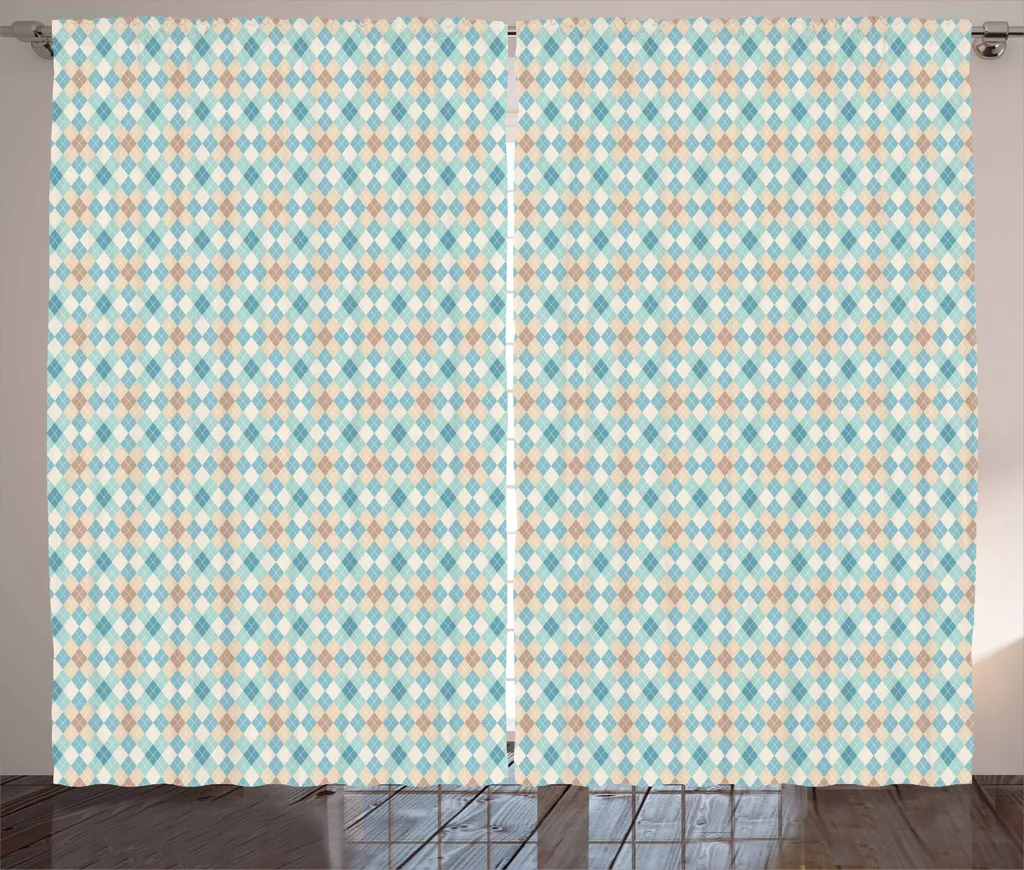 Tenda ABAKUHAUS 280x245 cm Argyle Pastello: Qualità e Design Retrò