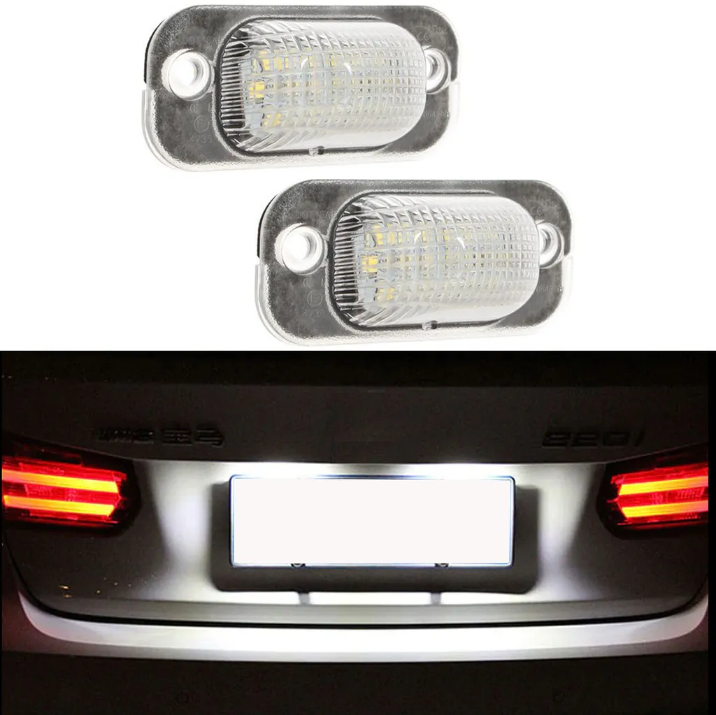 2x LED PREMIUM luce targa per VW Golf 2 II MK2 Jetta Seat Toledo 1L