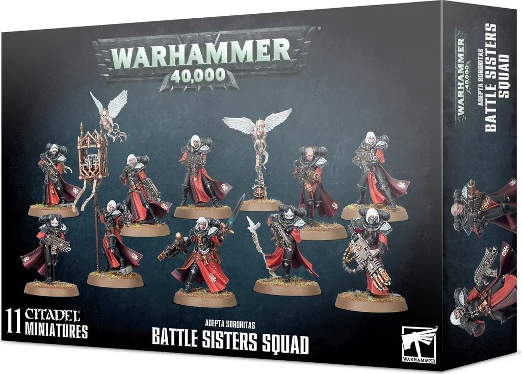 Warhammer (S) 40K: Oddział Sióstr Bojowych Adepta Sororitas Zdjęcie produktu 