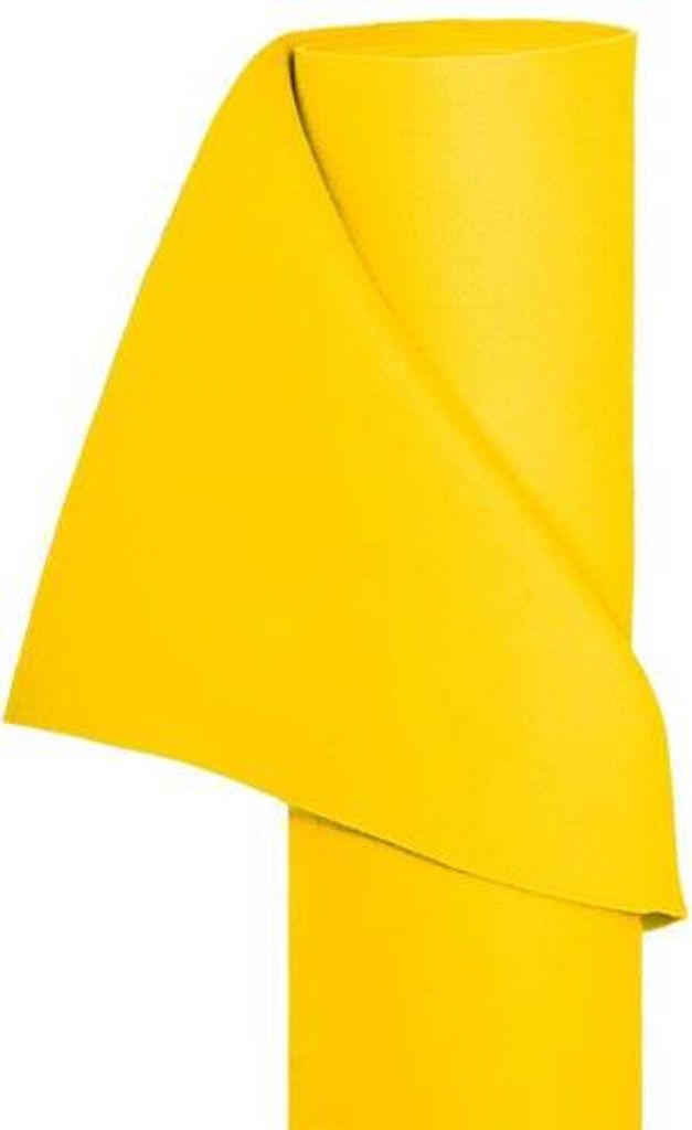 Filz (Meterware) - der ideale Bastelfilz für Kreative in 1,5m Br. – 300g/m² / gelb