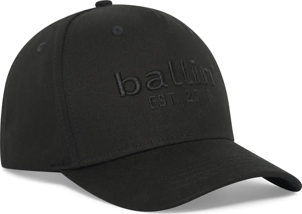 Ballin Amsterdam Est. 2013 Cap Nero - Cotone Premium Regolabile