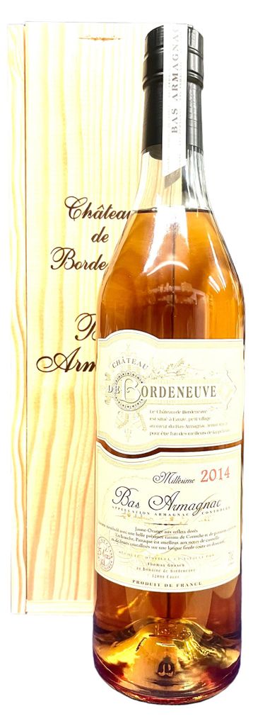 Armagnac 2014 Bas-Armagnac Chateau de Bordeneuve