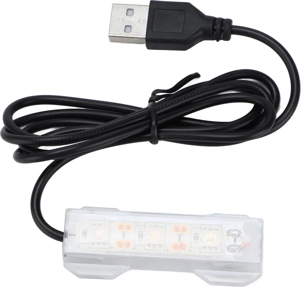 Lampada LED Acquario USB Rossa | Estetica e Cura Piante Acquatiche
