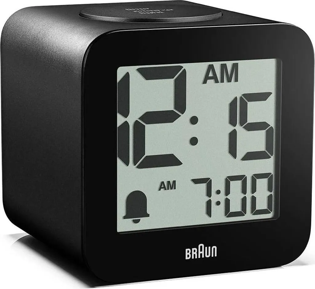 Dormez sans Tic-Tac avec le Réveil Braun BC25BP Silencieux et Lumineux