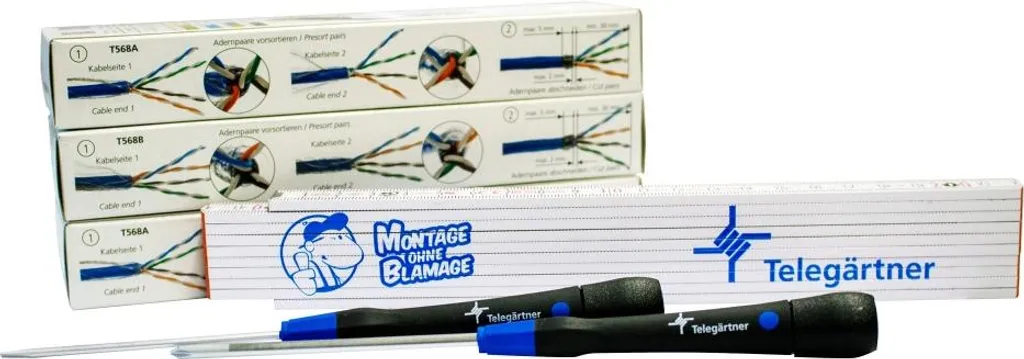 Telegärtner AMJ-SL Cat.6A Pack 36 Modules Blindés Haute Performance RJ45