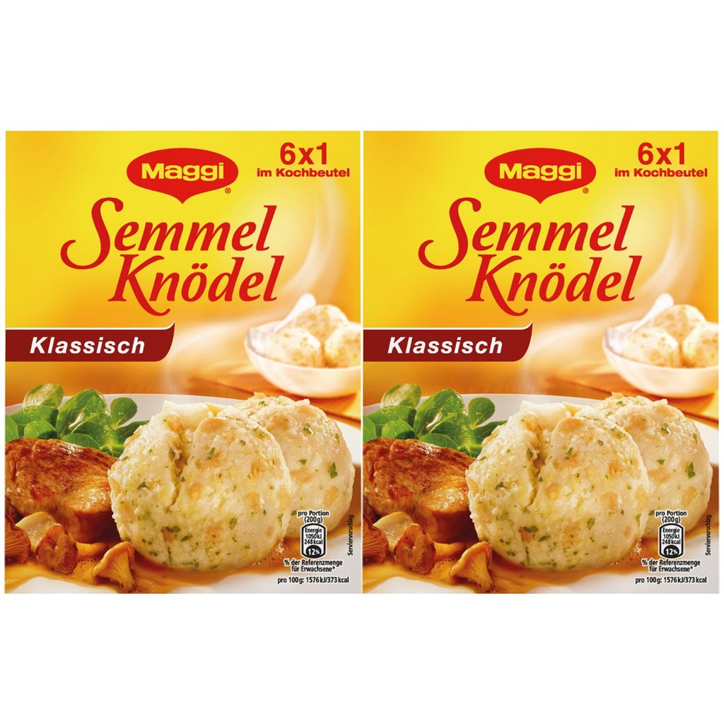 Maggi klasické žemľové knedle 6 kusov v sáčku na varenie Obrázok produktu 
