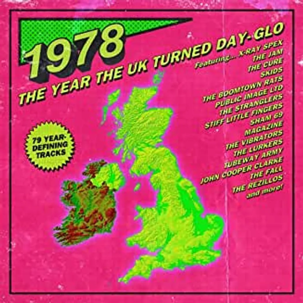 Various : 1978-The Year The UK Turned Day-Glo Coffret Collector 3CD