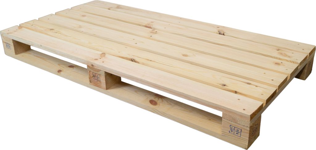 Palette Natur 120x60x13cm Palettentisch Palettensofa Produktbild