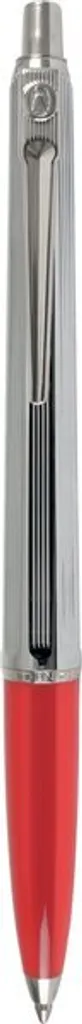 Stylo bille Ballograf Epoca rouge chrome idéal pour bureau et prise de notes