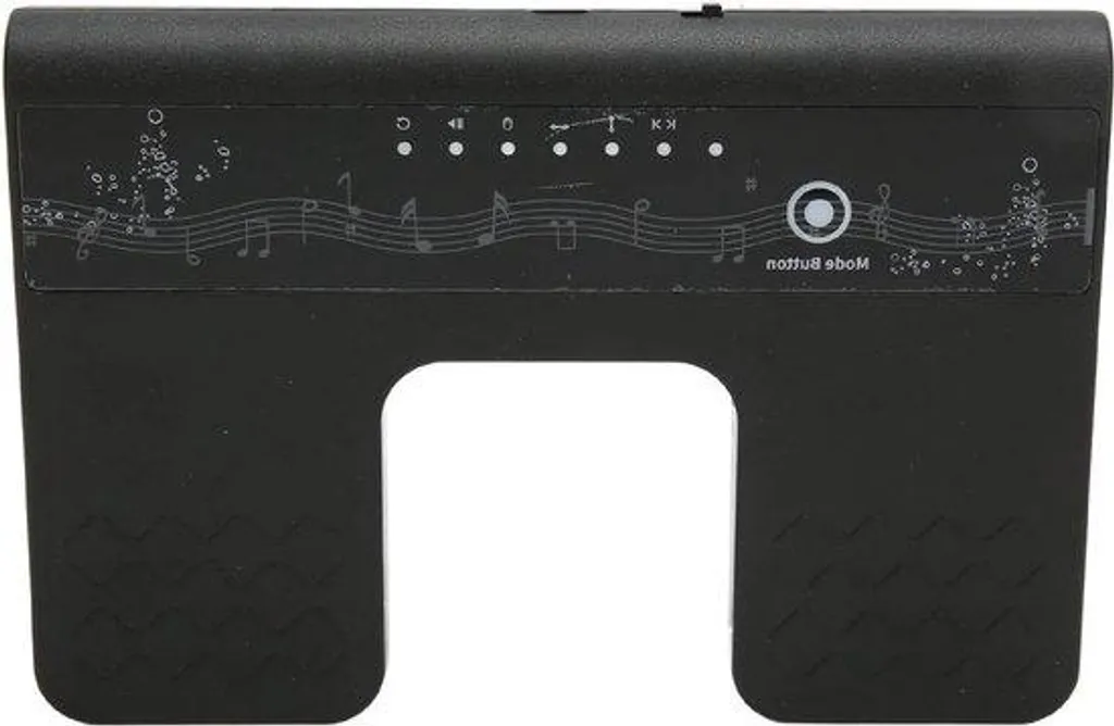 Pédale sans fil Bluetooth noire : fini de tourner les pages à la main