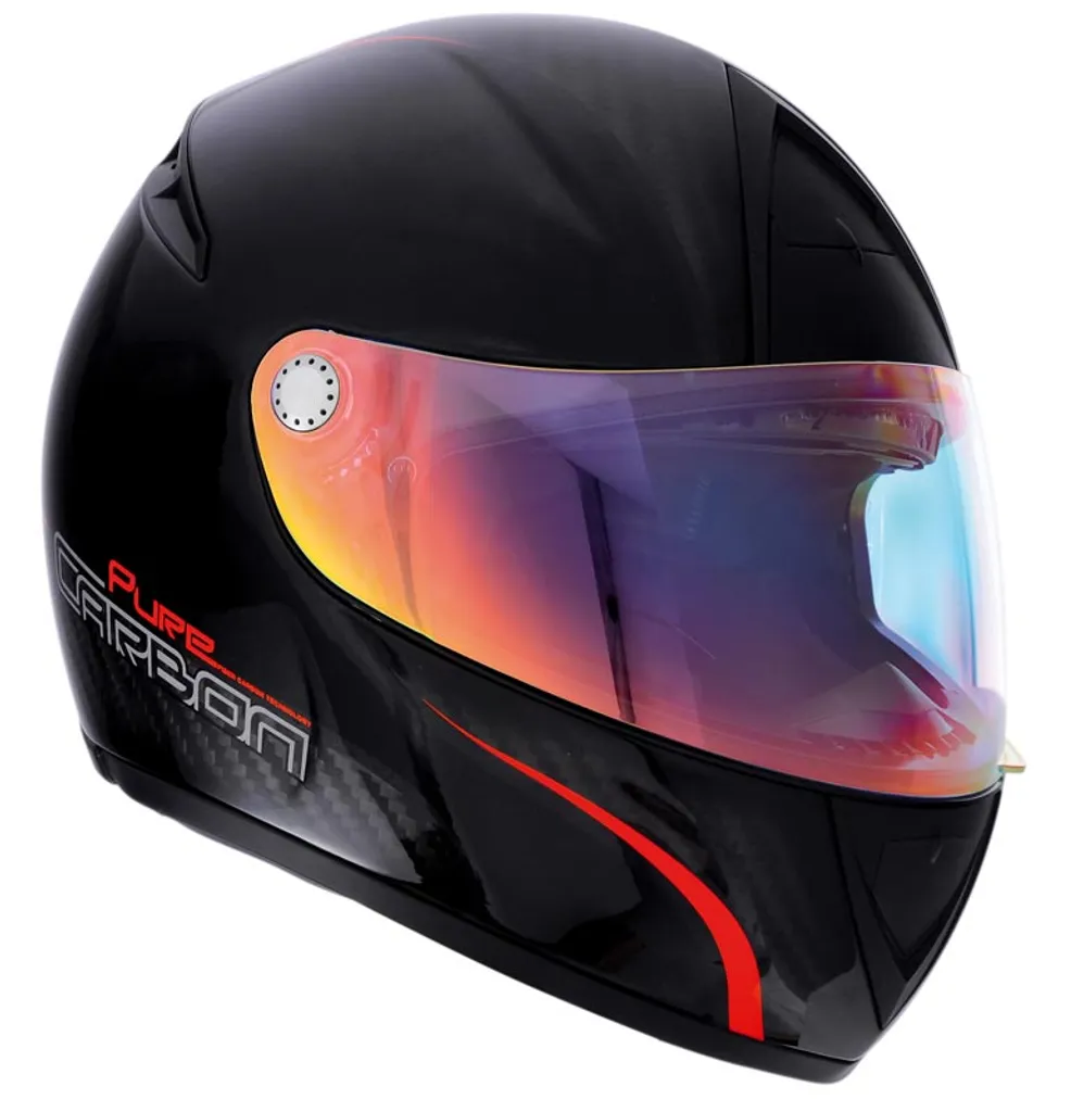 Casque Lazer Falcon Ultraléger Carbone Taille L Noir Performance