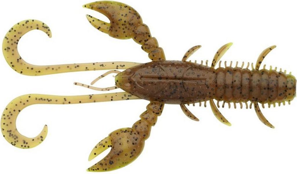 Berkley Pulse Realistic Craw 7cm Dark Cray UV Claw Gummikrebs
