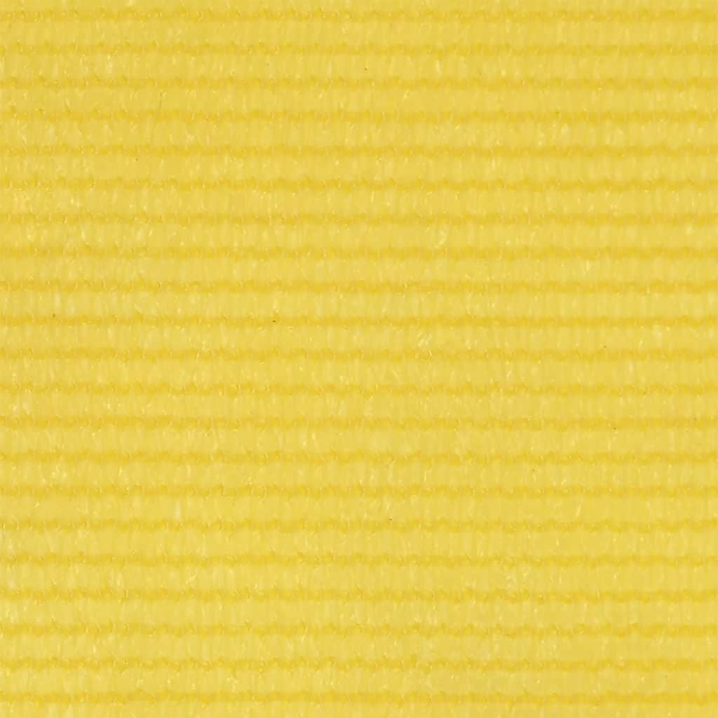 vidaXL Balkonová zástěna na ochranu soukromí žlutá 90x600 Obrázek produktu 