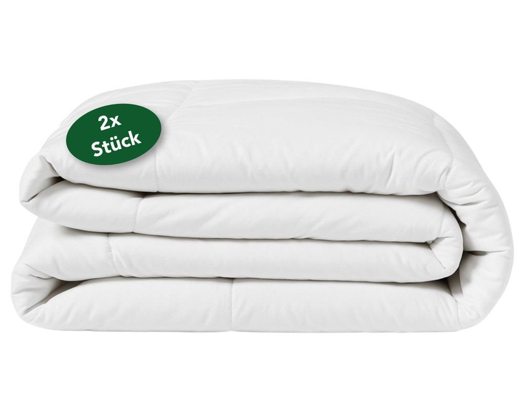 2er Set Bettdecken | leichte Steppdecke ideal für den Produktbild 