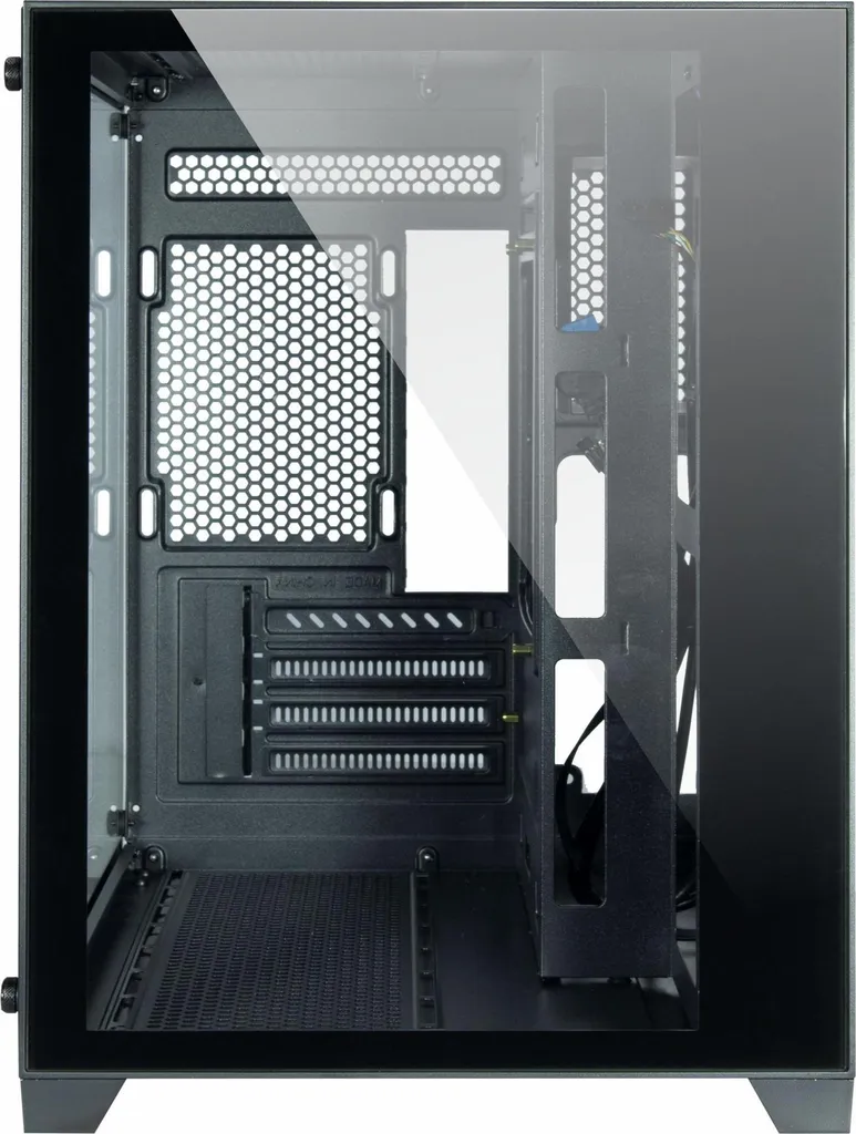 Boîtier PC Gamer Micro-ATX Inter-Tech C-501 Aspect avec Panneau Latéral Vitré - 3