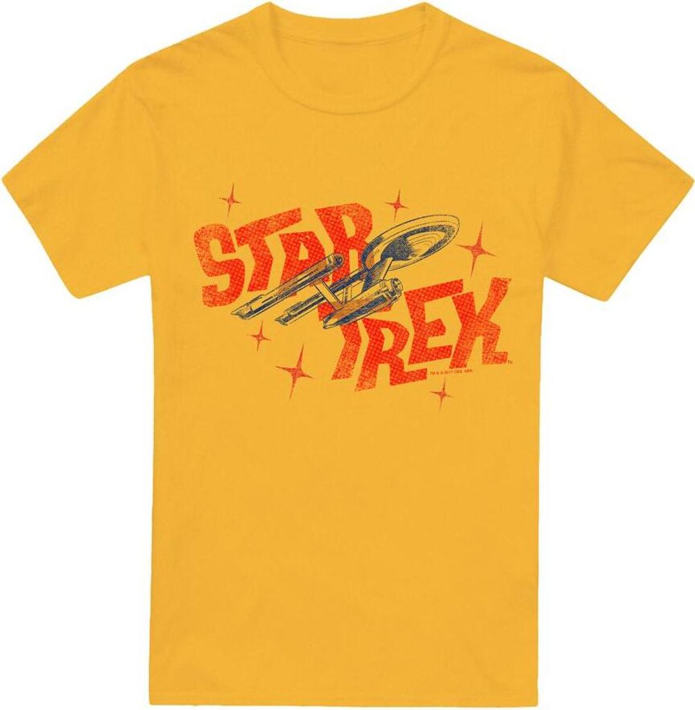 Star Trek - T-Shirt für Herren TV13589 (L) (Gold)