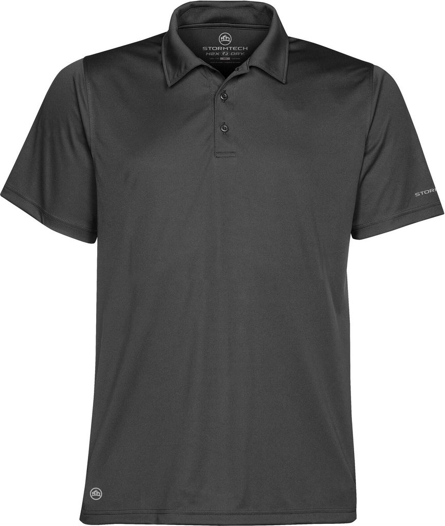Stormtech Sports Herren Performance Polo-Shirt, Kurzarm RW3368 (XL) (Graphit)