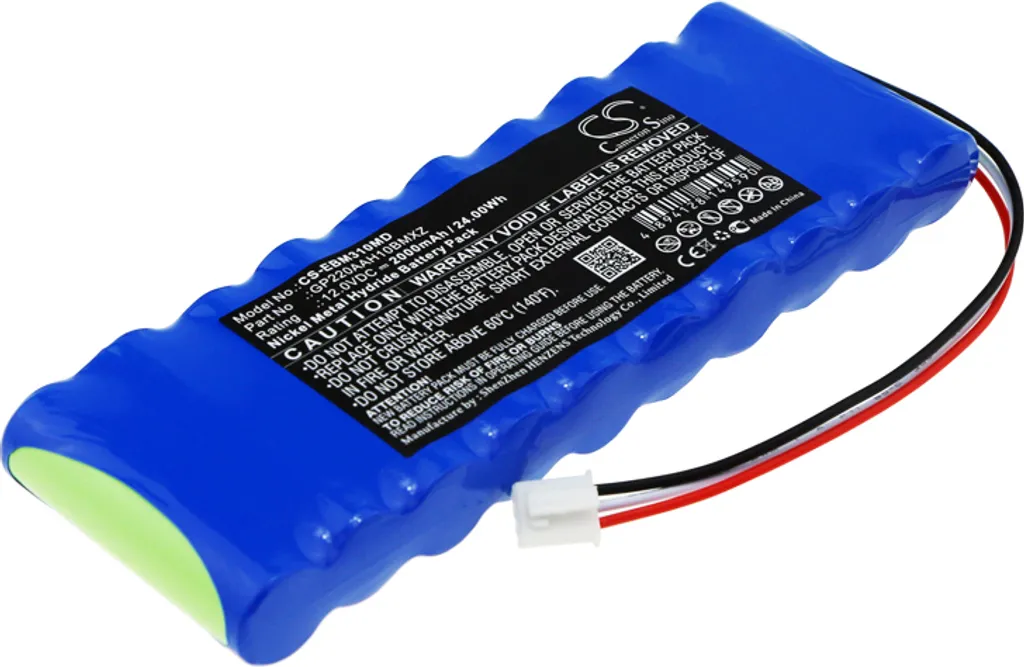 Batterie de Rechange pour Moniteur Patient Bionet BM3 Plus TECHTEK