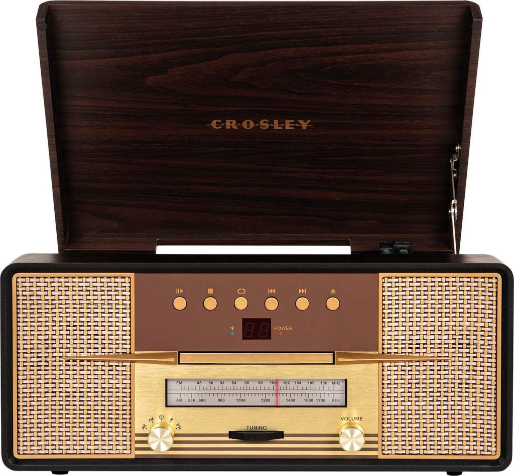 Centrum rozrywki Crosley Rhapsody Mahagoni Zdjęcie produktu 