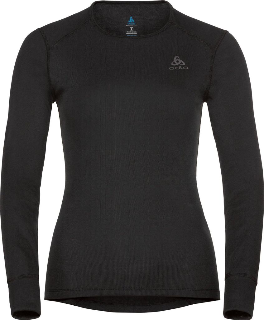 ODLO Active Warm Base Layer Oberteil Damen schwarz XL