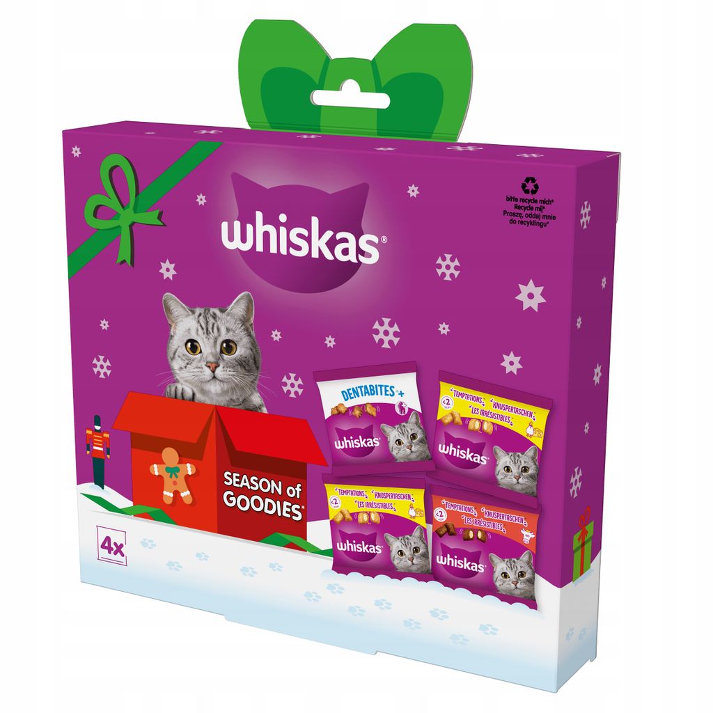 WHISKAS Snacks Katzenleckerlis Weihnachtliche | Kaufland.de