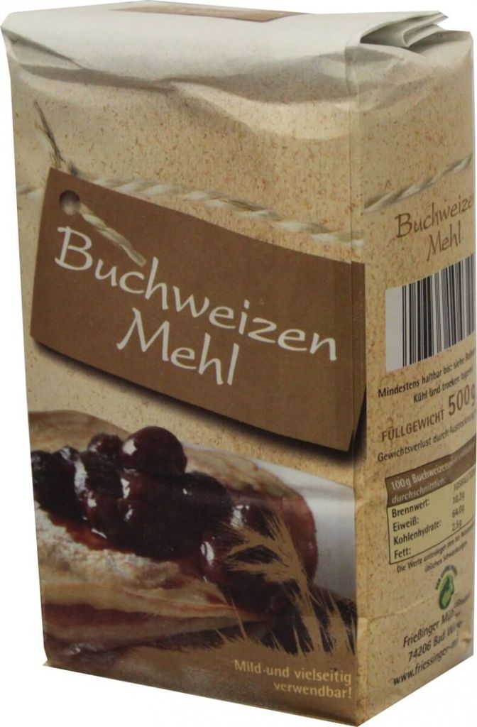 Küchenmeister Buchweizenmehl mild und vielseitig verwendbar Produktbild 